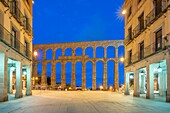 Roman Aqueduct, UNESCO, Segovia, Castile and Leon, Spain