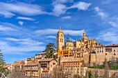 Old Town, UNESCO, Segovia, Castile and Leon, Spain