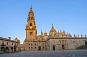 Kathedrale von Santiago de Compostela (Kathedrale des Heiligen Jakobus von Compostela), UNESCO, Santiago de Compostela, Galicien, Spanien