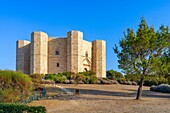 Fortress of Frederick II of Swabia, Castel del Monte, Andria, Western Murge, Barletta, Apulia, Italy, Europe