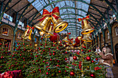 Christmas Decorations at Covent Garden, London, England, United Kingdom