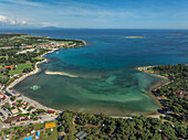 Beaches of Medulin, Istria, Croatia