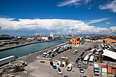 Hafen von Livorno (Leghorn), Livorno (Leghorn), Toskana, Italien