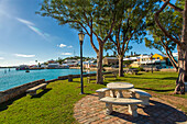 Die Uferpromenade im historischen St. George, UNESCO, Bermuda