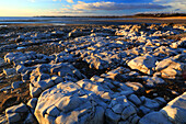 Flussmündung des Ogmore, Ogmore-by-Sea, Bridgend, Südwales, Vereinigtes Königreich