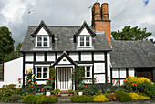 Cottages, Berriew, Powys, Wales, United Kingdom