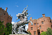 Powis Castle, Powys, Wales, Vereinigtes Königreich