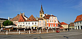 Small Square of Sibiu, Transylvania, Romania