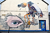 Graffiti in Eyre Street, Galway, Connemara, County Galway, Connacht, Republic of Ireland