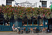 Terrace of Monroe's Tavern, Fairhill Road Upper, Galway, Connemara, County Galway, Connacht, Republic of Ireland