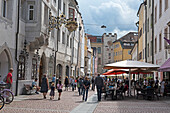 Via Centrale (Stadtgasse), Brunico (Bruneck), South Tyrol (Alto Adige), Italy