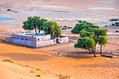 Villa at The Thousand Nights Camp in the Sharqiya Sands, formerly Wahiba Sands, desert region, Sultanate of Oman, Arabian Peninsula