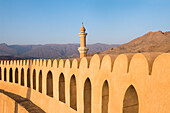 Festung Nizwa, Region Ad Dakhiliyah, Sultanat Oman, Arabische Halbinsel