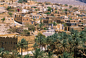 Al-Hamra village, Akhdar Jebel, Sultanate of Oman, Arabian Peninsula