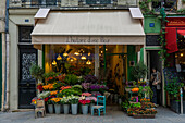 Flower shop L'Histoire d'un Fleur on Rue Saint-Denis, Paris, France