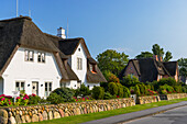 Traditionelle Reetdachhäuser, Keitum, Sylt, Schleswig Holstein, Deutschland, Europa