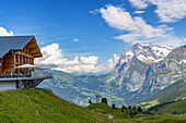 Restaurant at Kleine Scheidigg, Jungfrau Region, Bernese Oberland, Switzerland