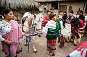 Festival of Light (Inti Raymi festival) Cochas Community, Angochagua Parochia, Imbabura Province, Ecuador