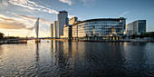 Media City, Salford Quays, Manchester, Lancashire, England, Vereinigtes Königreich