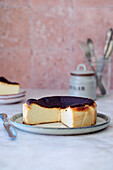 Basque cheesecake