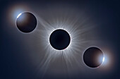 Total solar eclipse series, April 2024