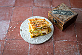 Aloo paratha - Indian flatbread with potato filling
