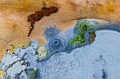 Aerial view of Uzon,Western Thermal Field. Kamchatka,Russia