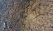 Aerial view of poor areas of Mexico - El Corralito