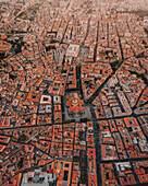 Aerial view of the Opera Theater,Palermo,Sicily