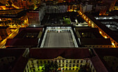 Aerial view of museum dedicated to military history,with a focus on the Spanish Civil War,Mestalla,Valencia,Spain