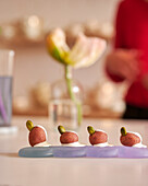 Calissons with pistachios