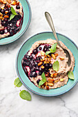 Buckwheat porridge with berries