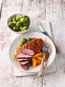 Canard à l'orange (duck breast with orange sauce)