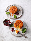 Gebackener Camembert aus der Heißluftfritteuse