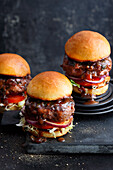 Grilled BBQ burger