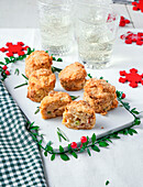 Pasta-Omelett-Bocconcini