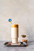 Iced Dalgona Latte mit Amarula