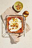 Carrot Oat Cake mit Pistazien