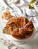 Nougat swirl bread
