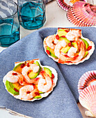 Garnelen-Avocado-Salat