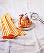 Pears in a dressing gown