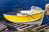Boats at Hackett's Cove, Nova Scotia, Canada.