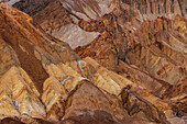 Colorful rocks in the Amargosa Range in Death Valley National Park, California, USA.