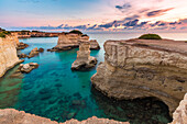 Torre Sant Andrea near Melendugno, Lecce district, Apulia, Italy