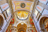 Innenraum der Kirche Bom Jesus do Monte, Braga, Provinz Minho, Portugal