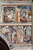 Frescoes, Basilica of Saint Catherine of Alexandria, Galatina, Lecce, Salento, Apulia, Italy