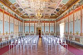 Nicolaci-Palast, UNESCO-Welterbe, Noto, Siracusa, Sizilien, Italien, Mittelmeer, Europa