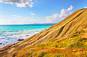 Riserva Naturale di Punta Bianca, Palma di Montechiaro, Agrigento, Sizilien, Italien