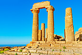 Tempel der Juno, Tal der Tempel, Agrigento, UNESCO, Sizilien, Italien