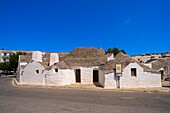 Trulli, Rione Aia Piccola, UNESCO, Alberobello, Bari, Apulien, Italien
